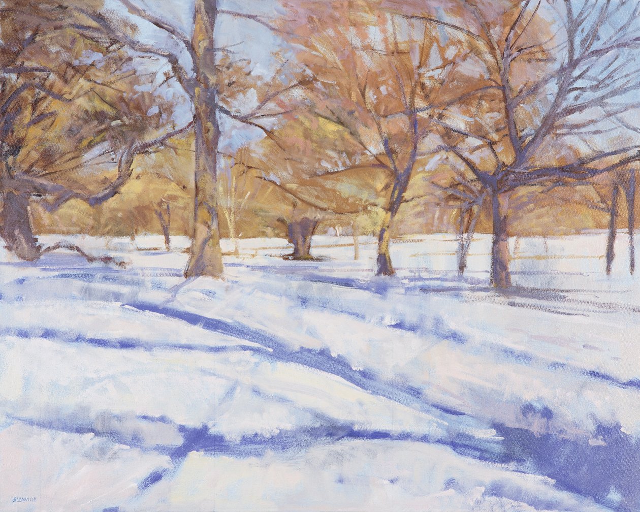 Winter, Richmond Park door Christopher Glanville