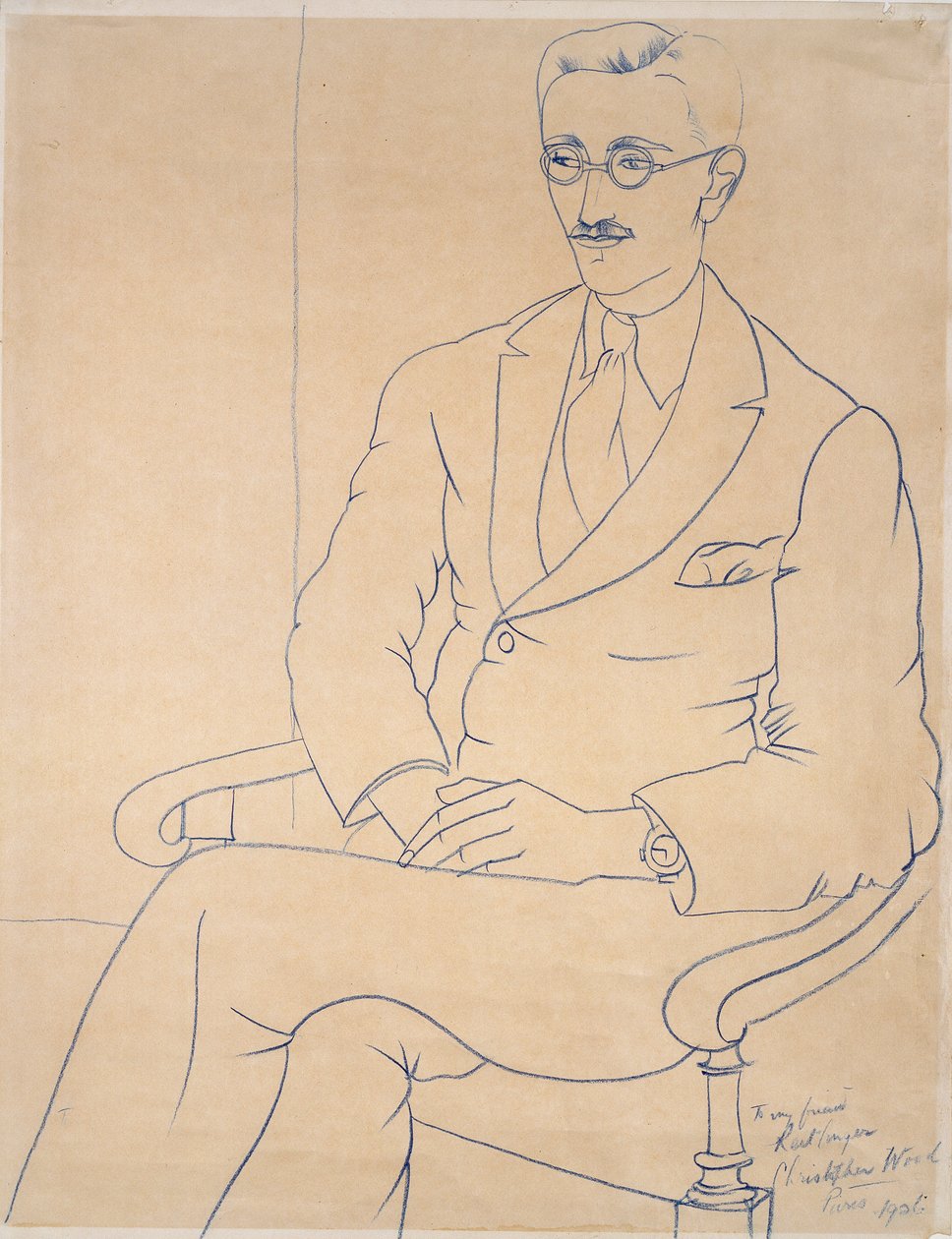 Portret van Gerald Reitlinger door Christopher Wood