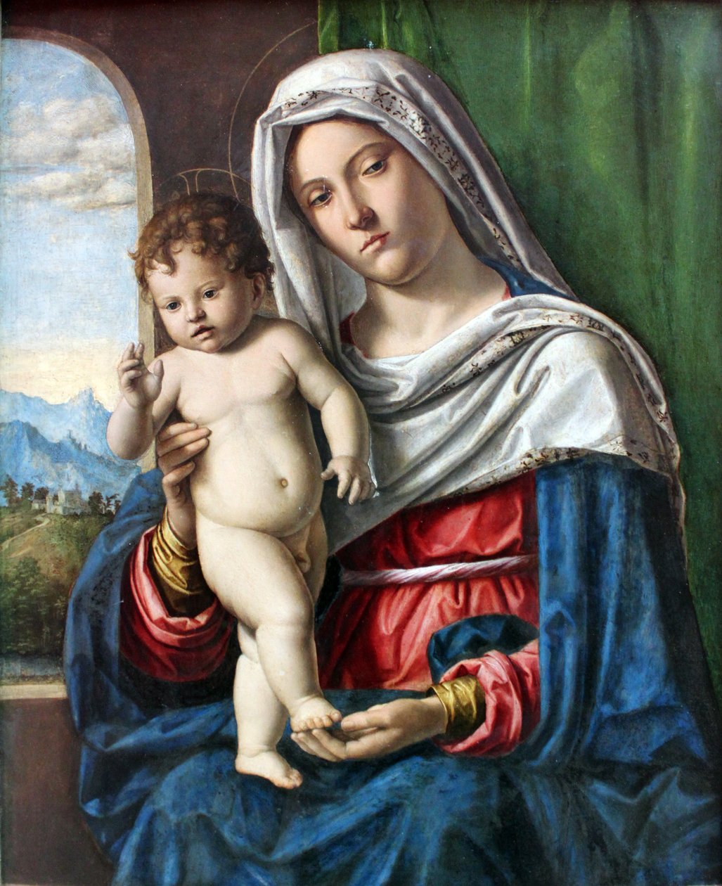 Madonna en kind door Cima da Conegliano