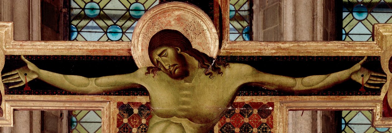 Crucifix (detail) door Cimabue