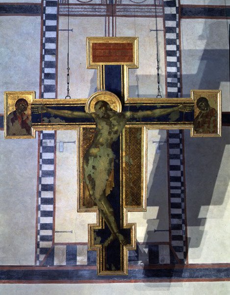 Kruisiging, c.1285 door Cimabue