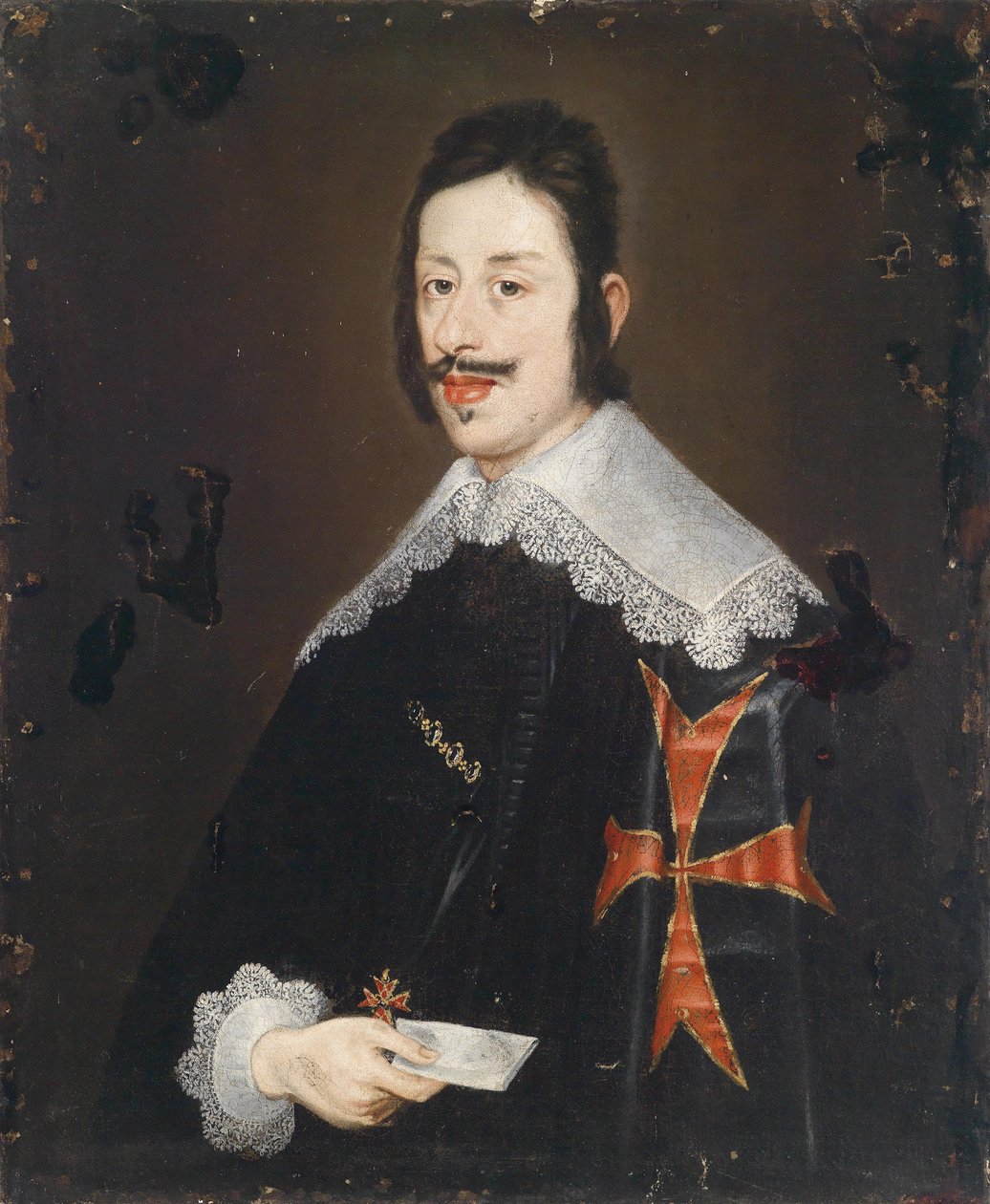 Portret van Groothertog Ferdinand II door Circle of Justus Sustermans