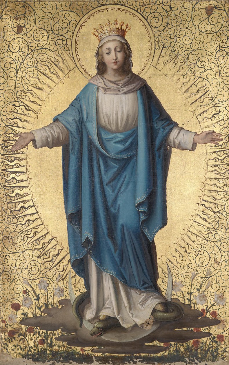 Maansikkelmadonna door Leopold Kupelwieser