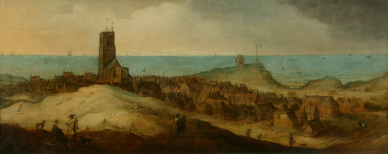 Egmond aan Zee door Claes Jacobsz. van der Heck