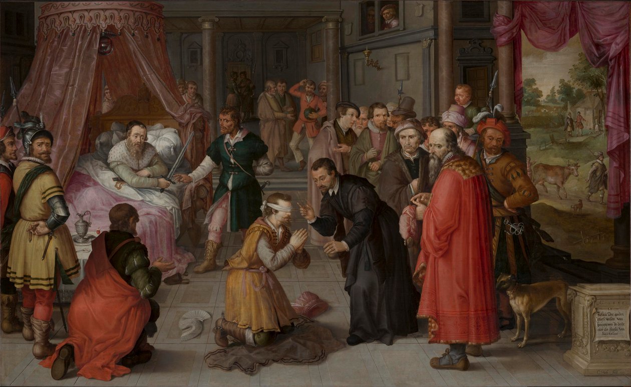 The Justice of William III, Count of Holland by Claes Jacobsz. van der Heck Stedelijk Museum Alkmaar 021015 door Claes Jacobsz van der Heck