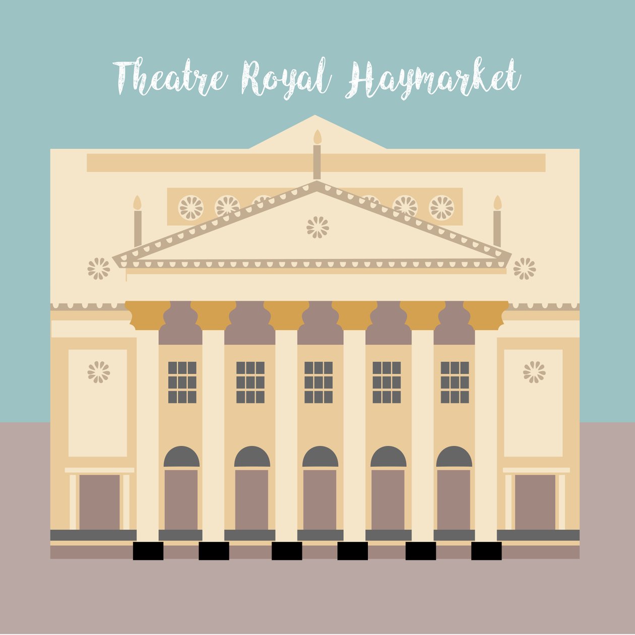 Theatre Royal Haymarket door Claire Huntley