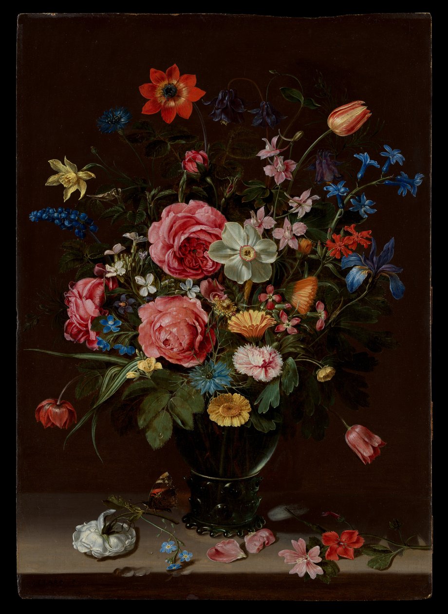 Een boeket bloemen door Clara Peeters