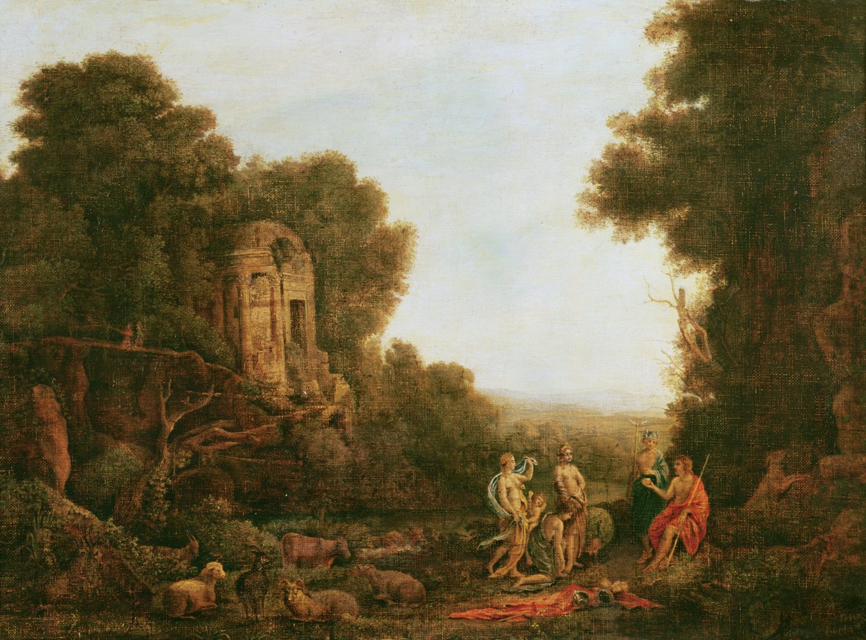 Landschap door Claude Lorrain