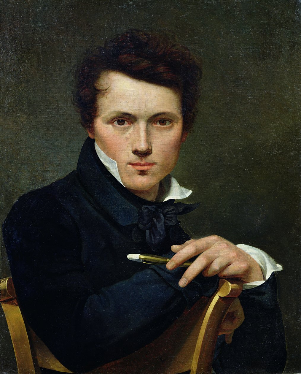 Zelfportret, ca. 1818 door Claude Marie Dubufe