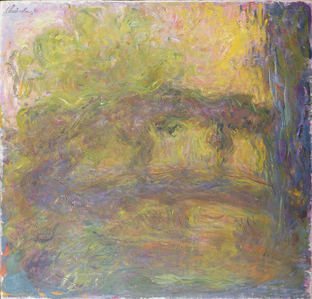 De Japanse brug, 1918-24 door Claude Monet