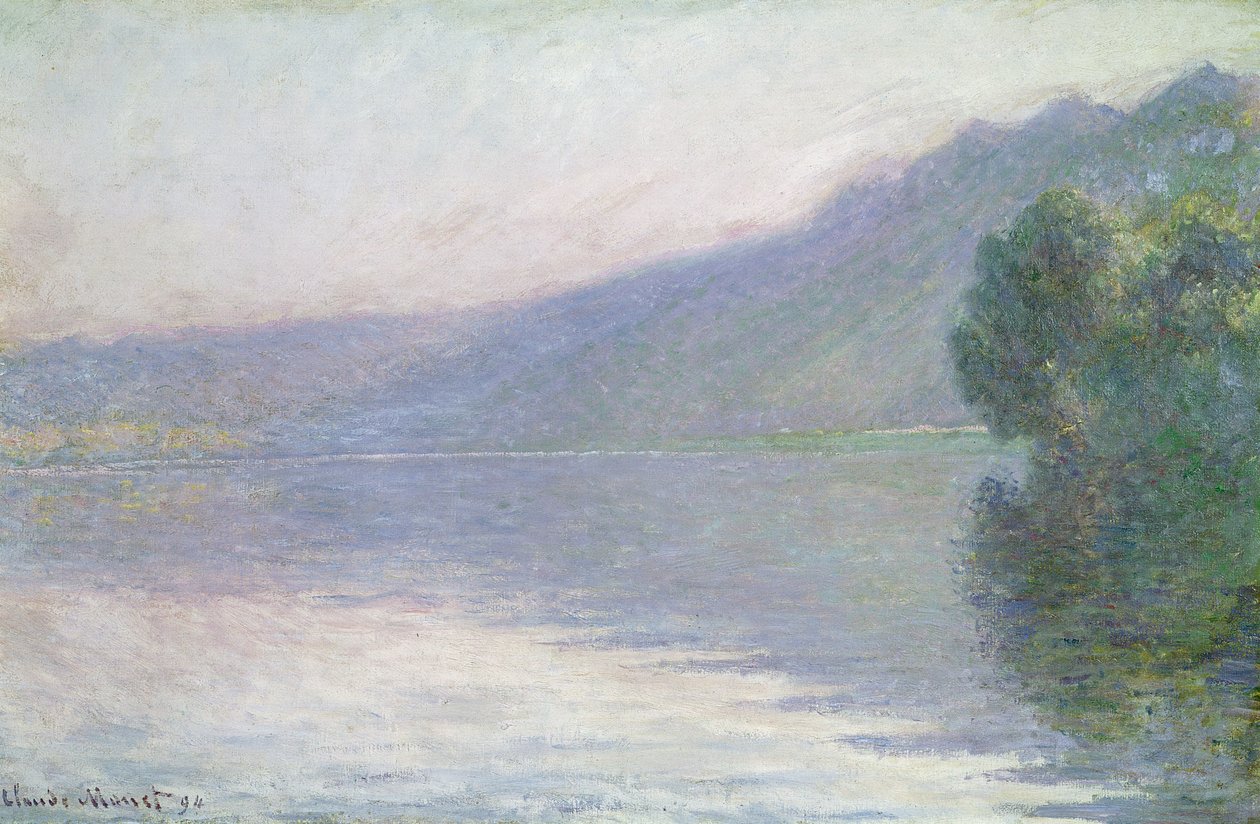 De Seine bij Port-Villez, 1894 door Claude Monet