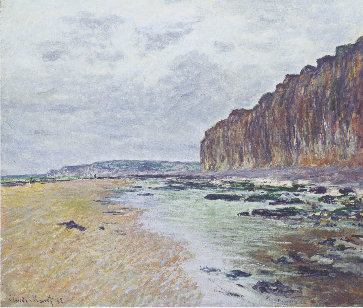 Varengeville, Eb door Claude Monet