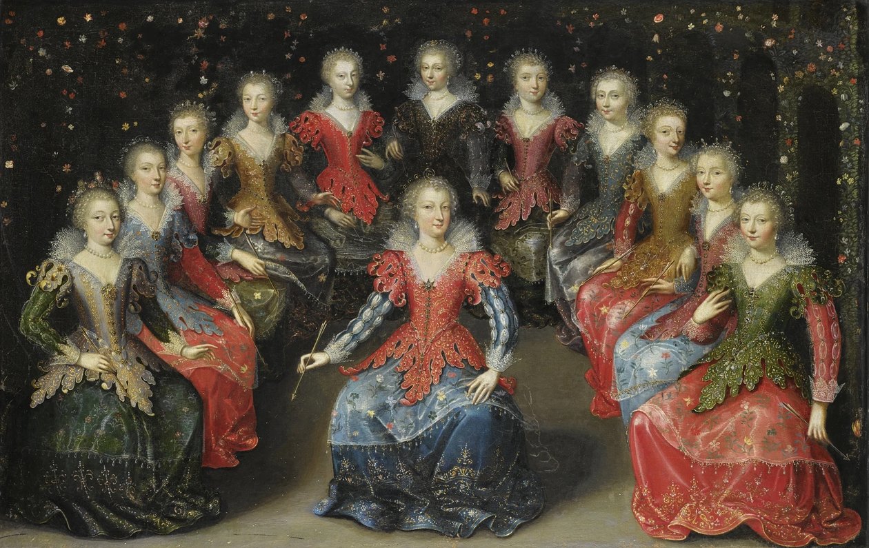 "Een allegorie van de liefde door Claude Deruet
