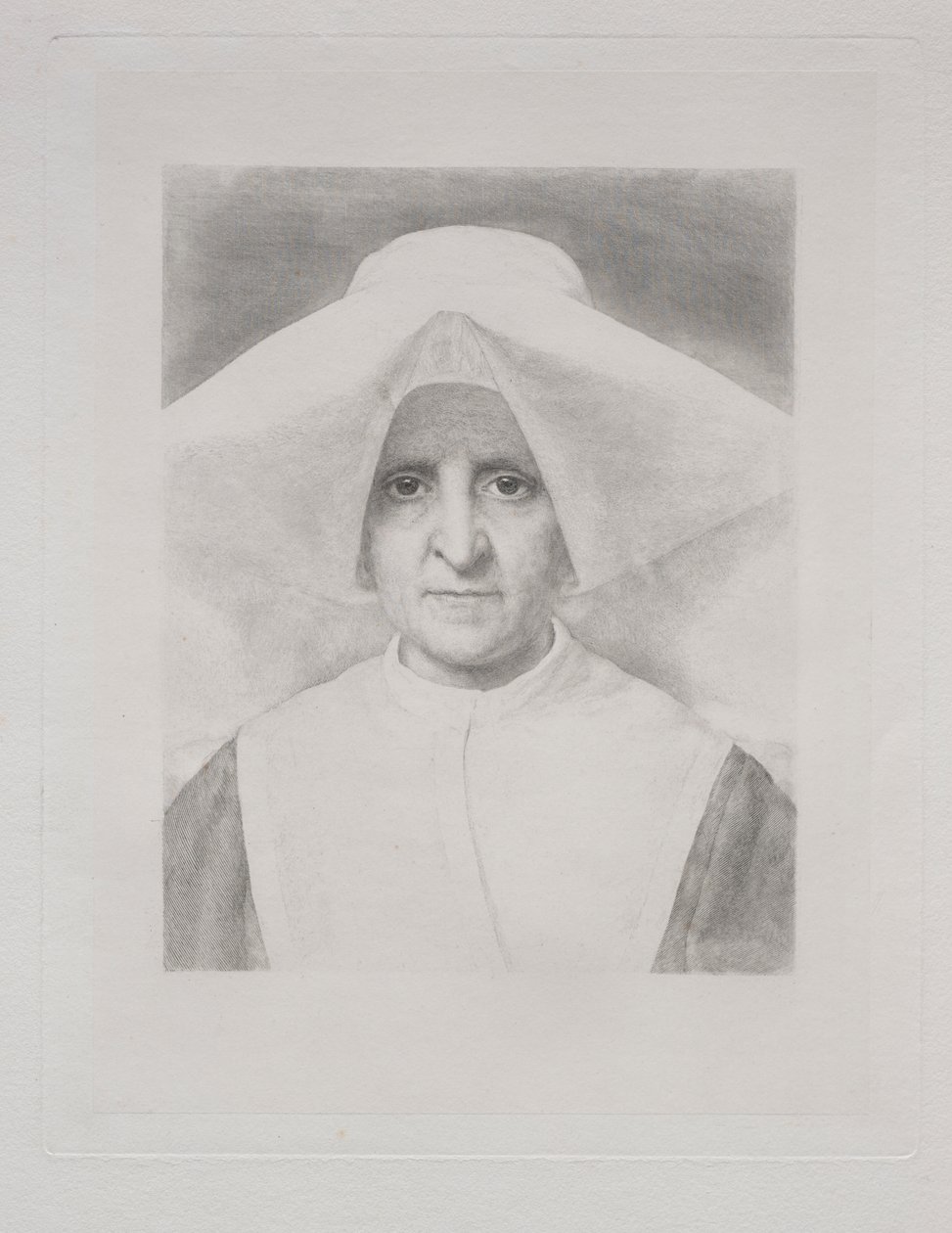 Zuster Rosalie, vooraanzicht door Claude Ferdinand Gaillard