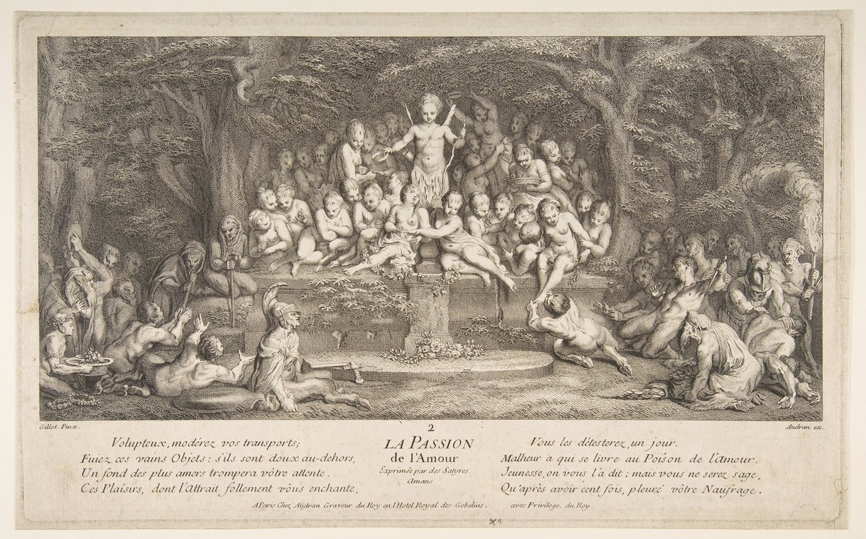 De passie voor liefde door Claude Gillot