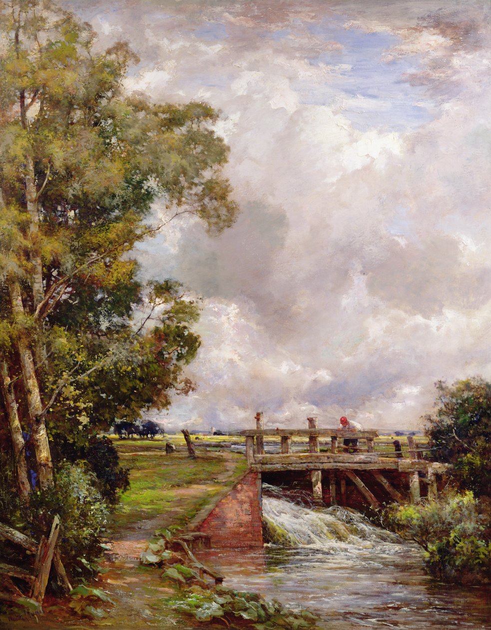 De sluis door Claude Hayes
