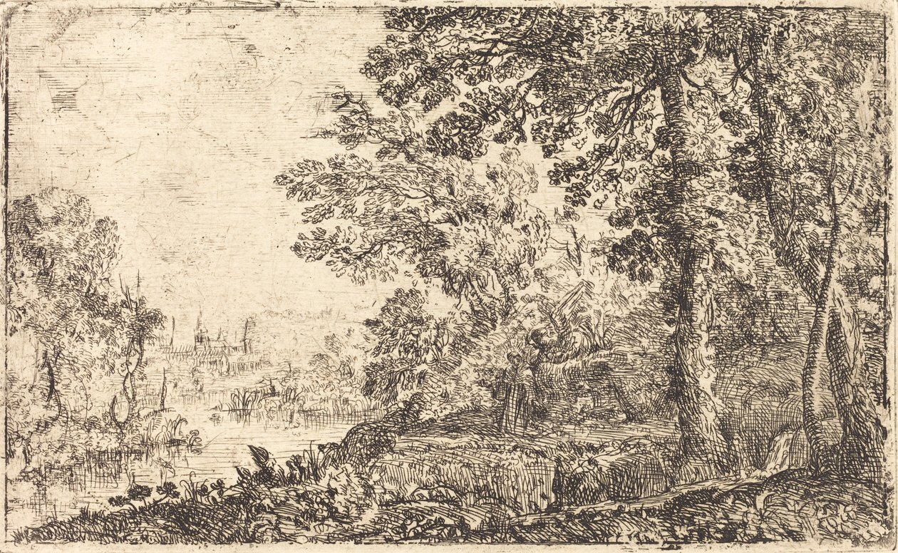 De Visie door Claude Lorrain