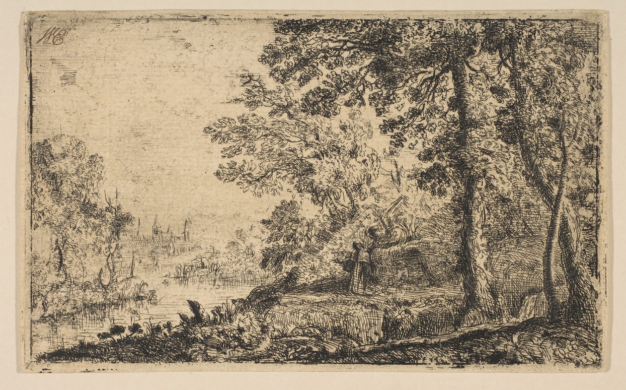 Het Visioen door Claude Lorrain