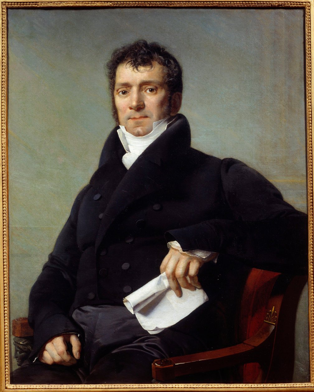 Portret van Claude Marie Morin door Claude Marie Dubufe