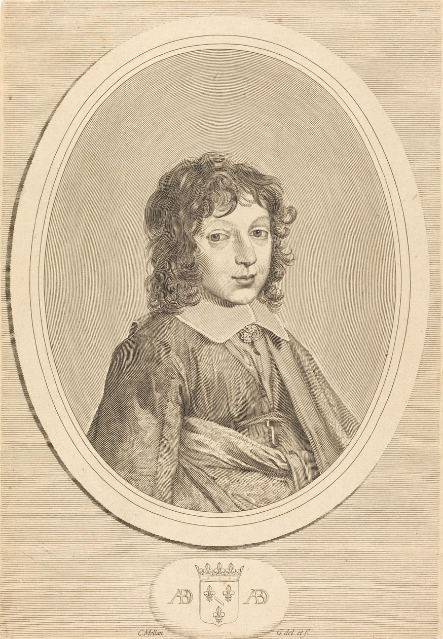Armand de Bourbon, Prins van Condé door Claude Mellan