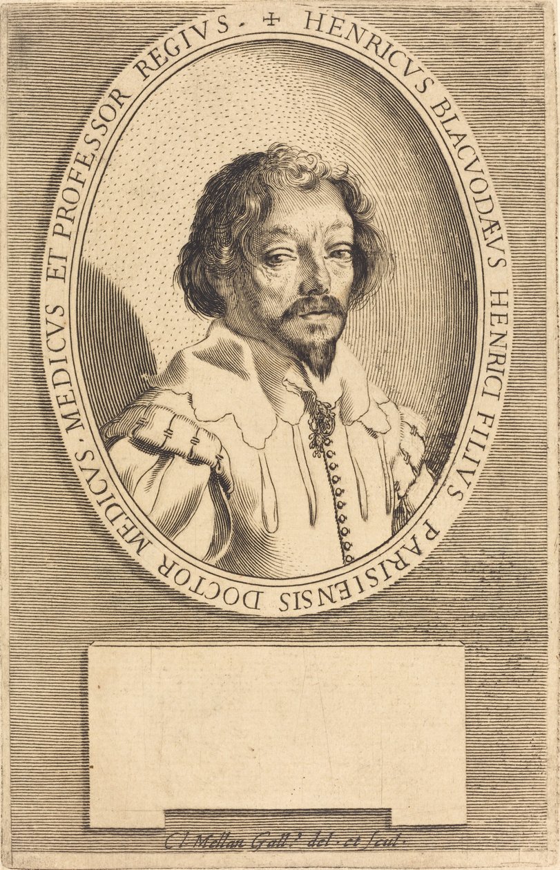 Dr. Henry Blackwood, Jr. door Claude Mellan