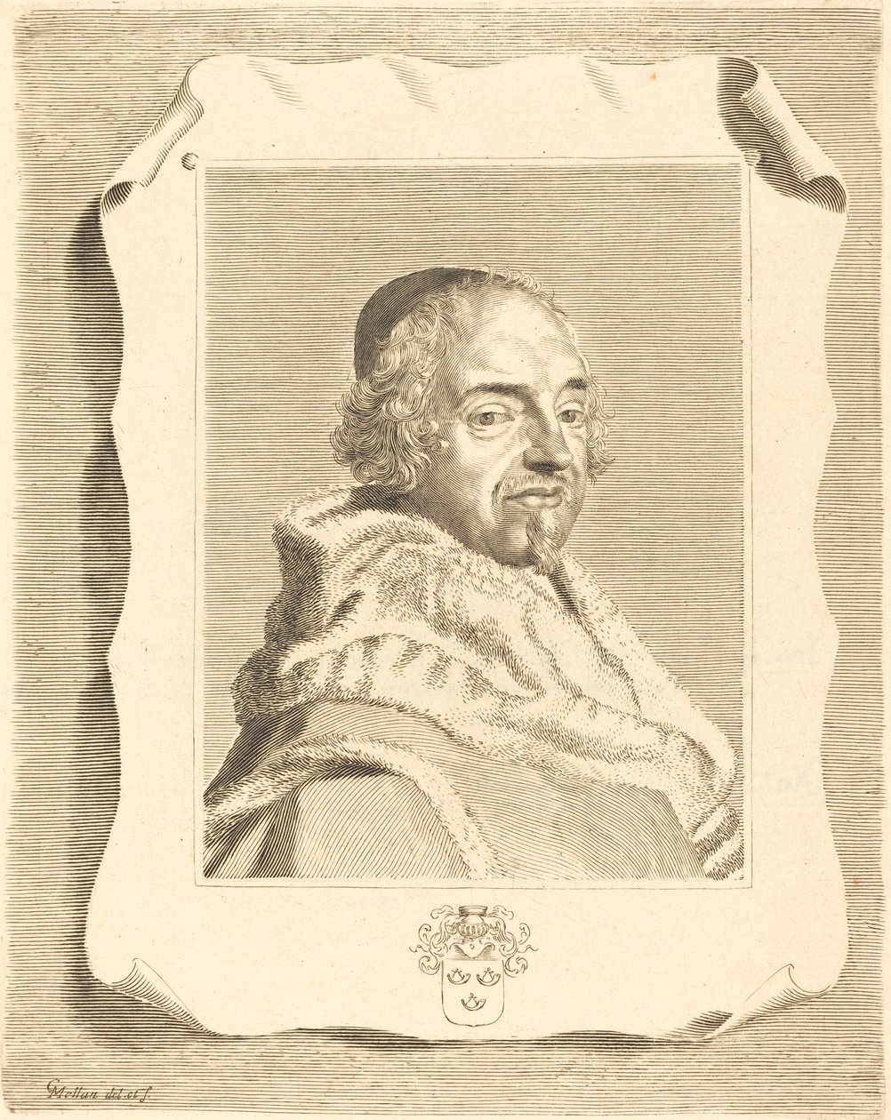 François-Théodore de Nesmond door Claude Mellan