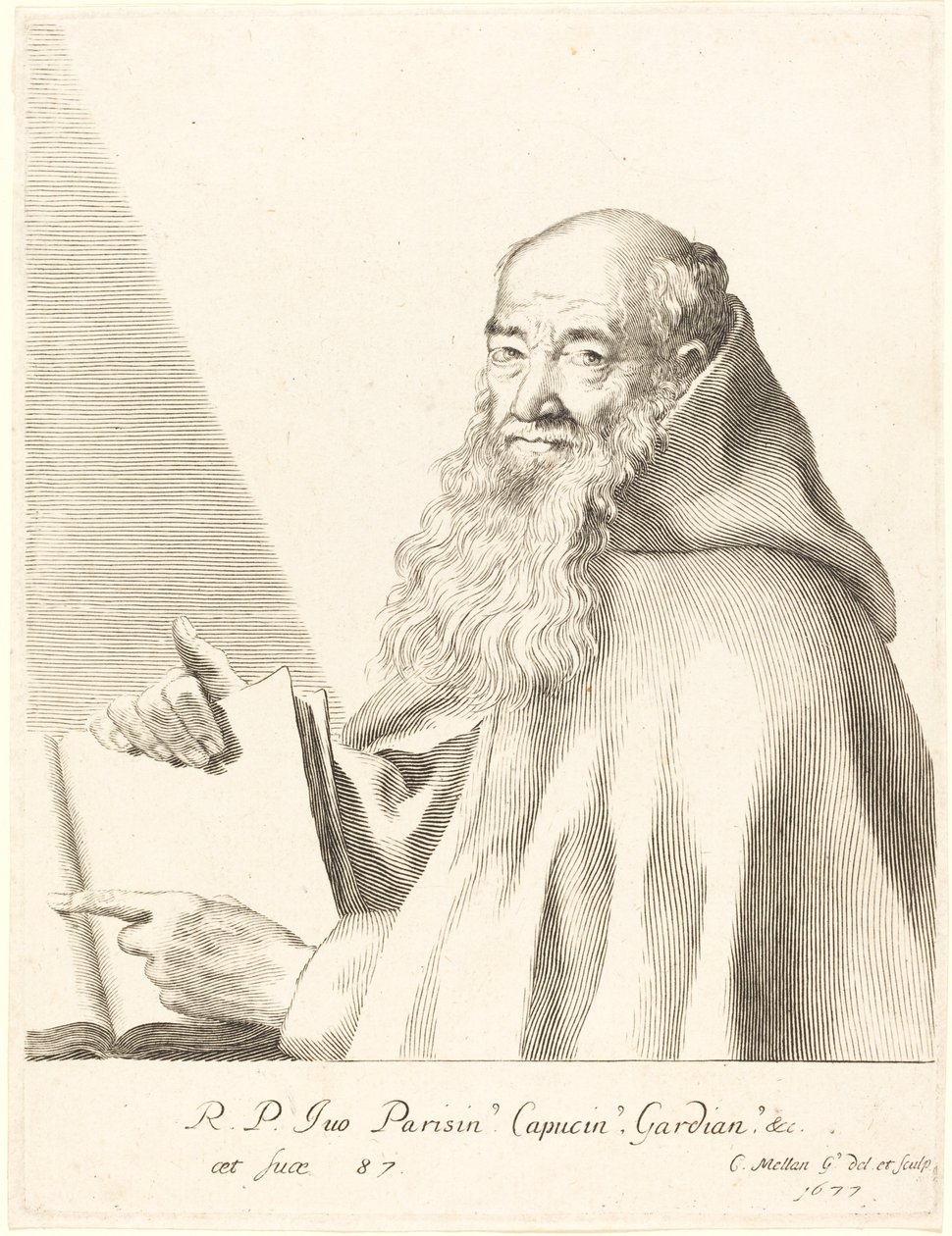 Pere Ives door Claude Mellan