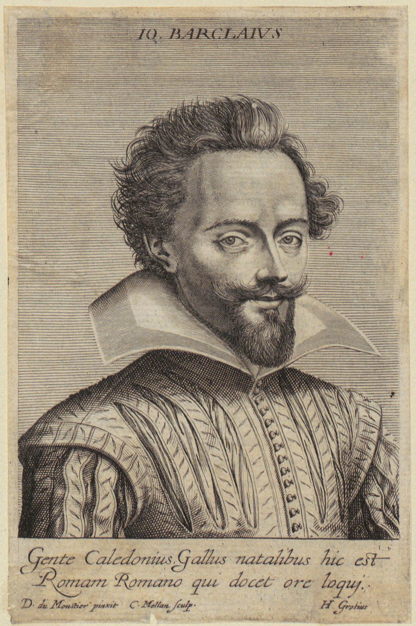 Portret van Jean Barclay door Claude Mellan