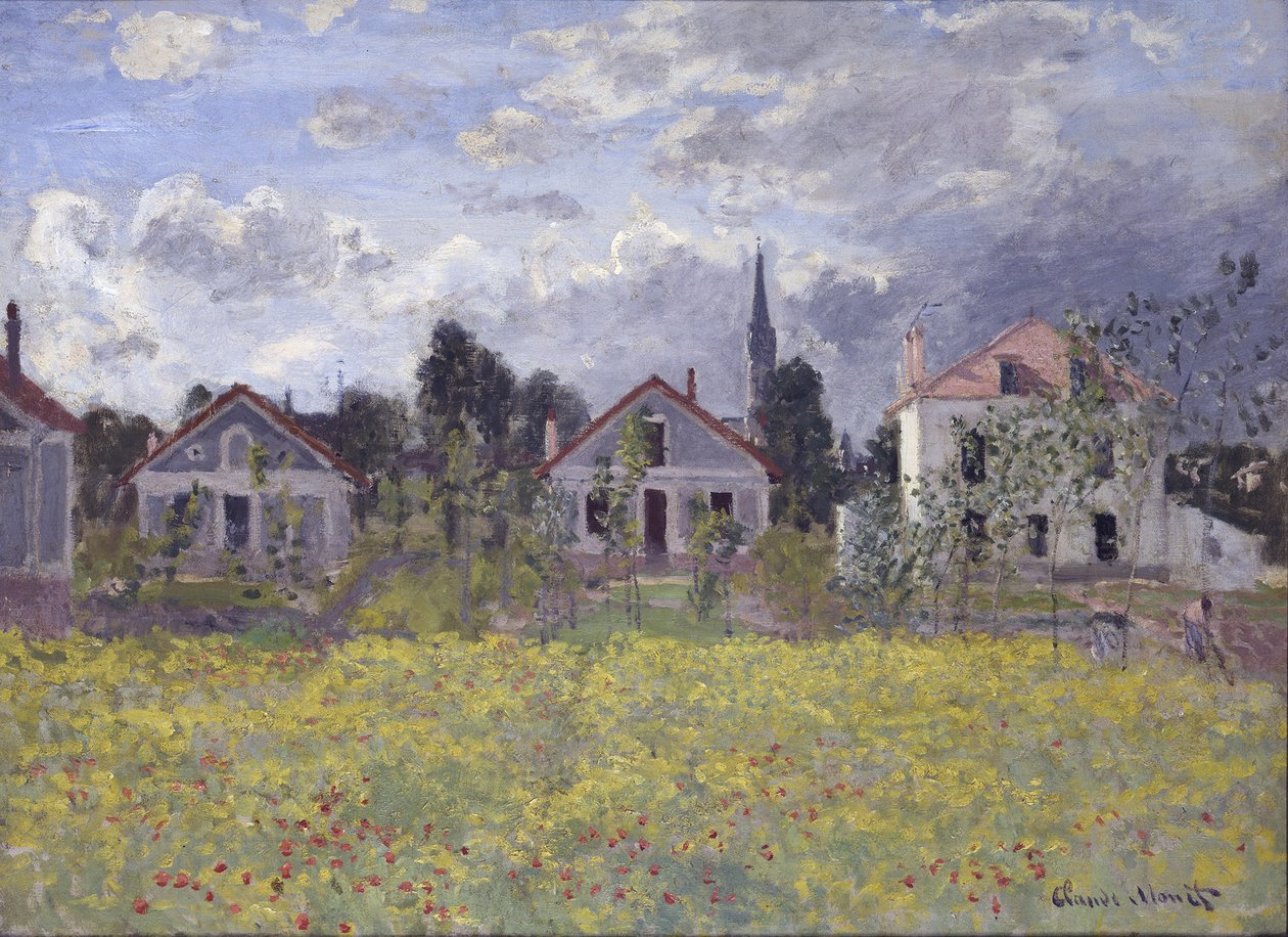 Argenteuil door Claude Monet