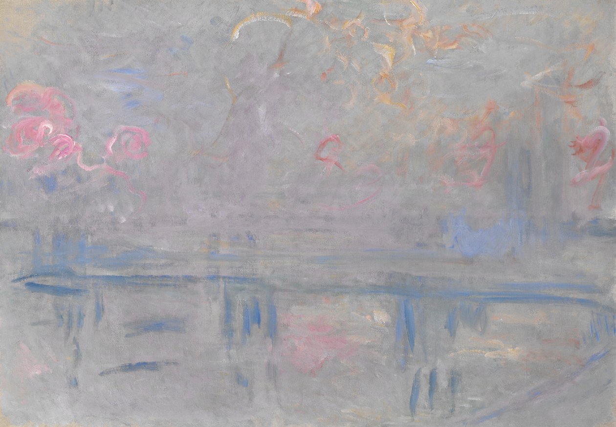 Charing Cross-brug door Claude Monet