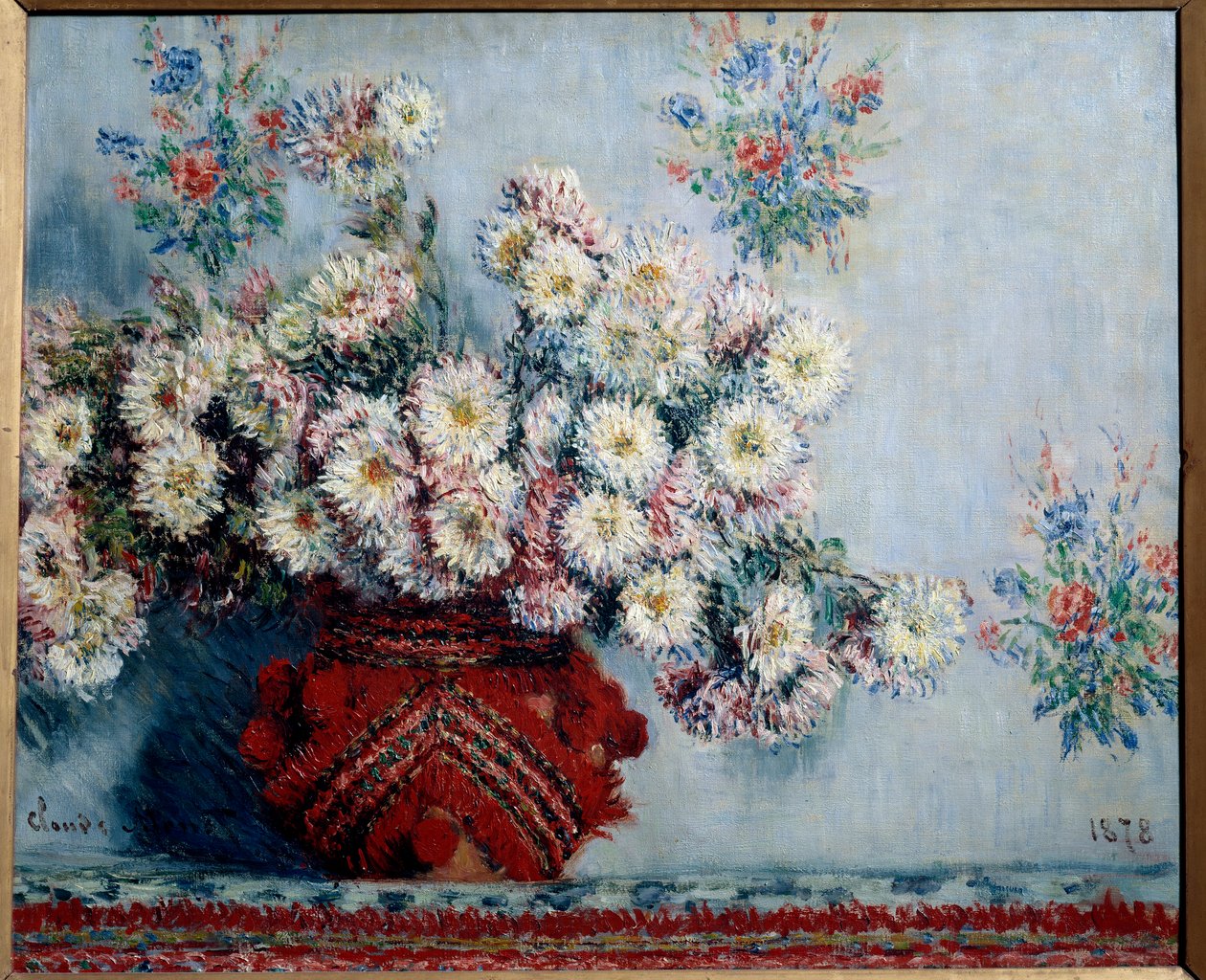 Chrysanten door Claude Monet