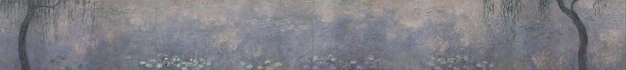 De twee wilgen door Claude Monet