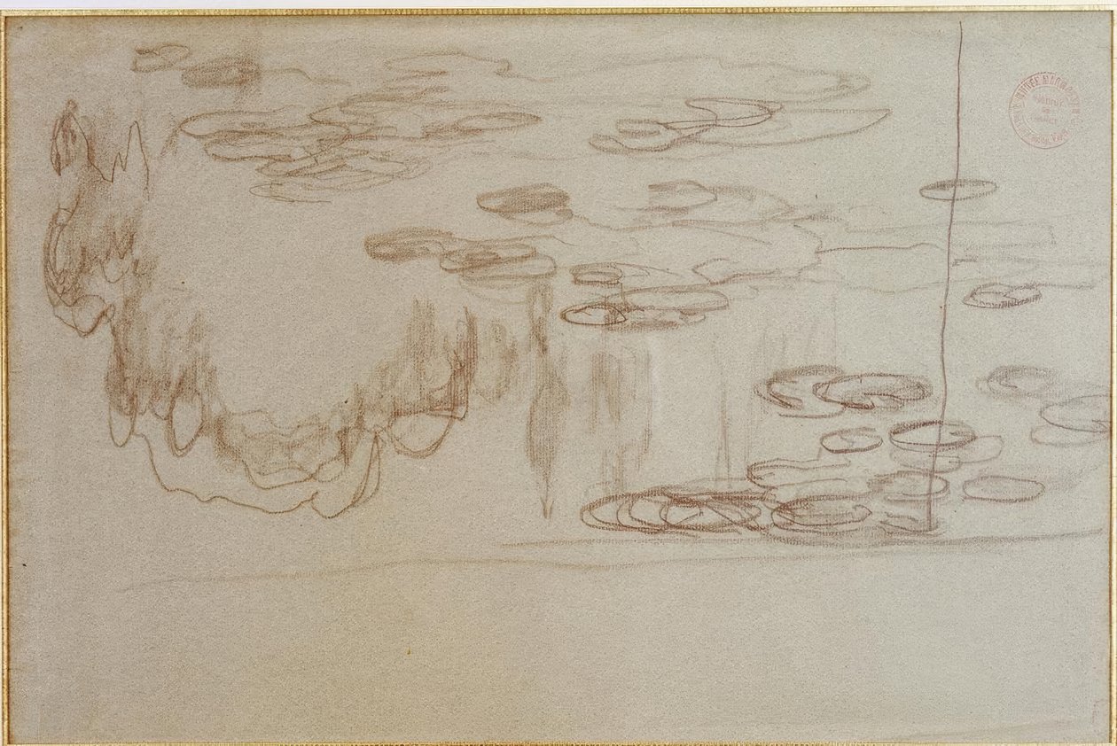 Waterlelies door Claude Monet
