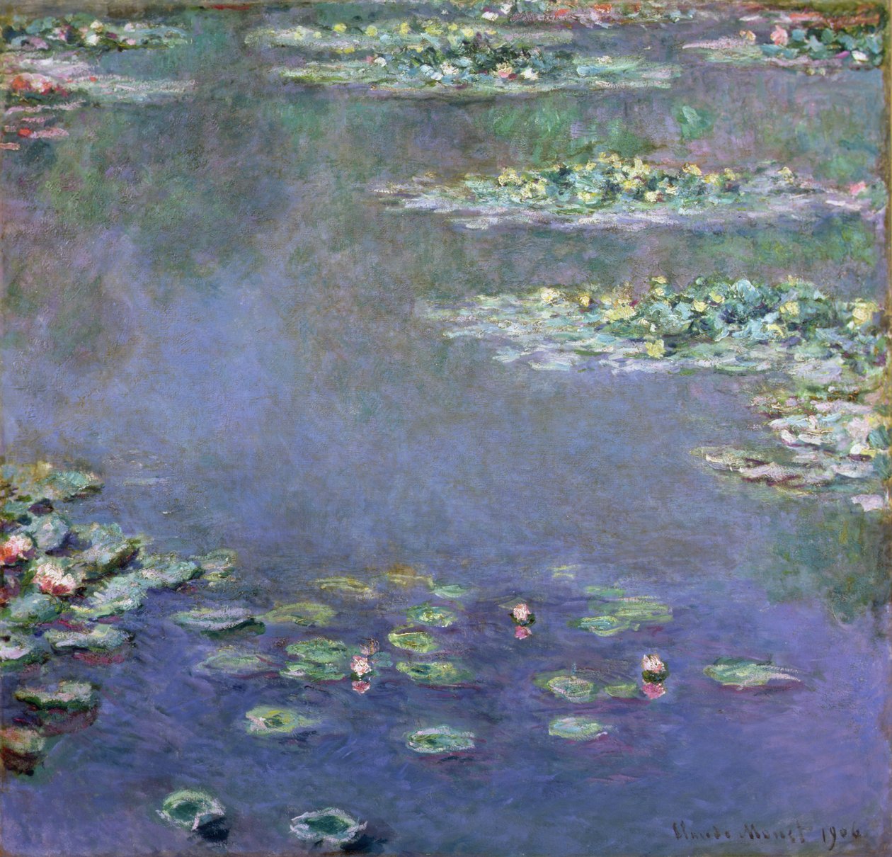 Nympheas door Claude Monet