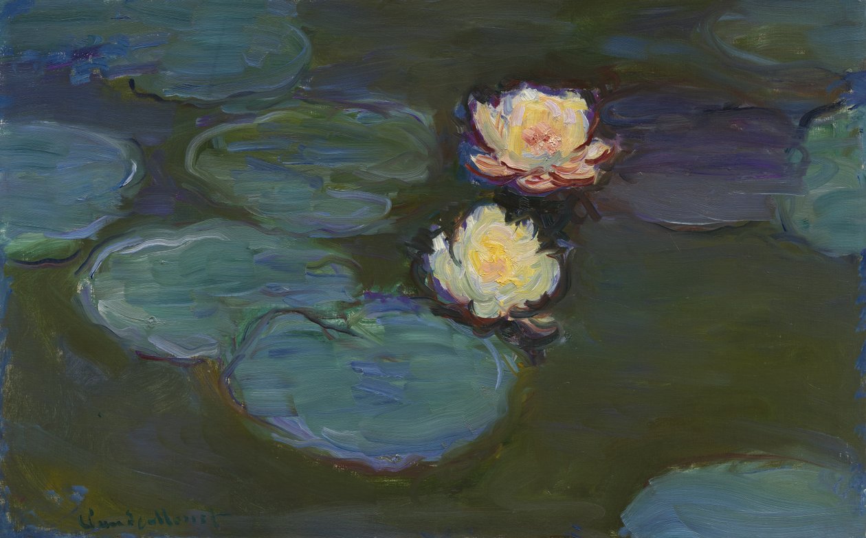 Waterlelies door Claude Monet