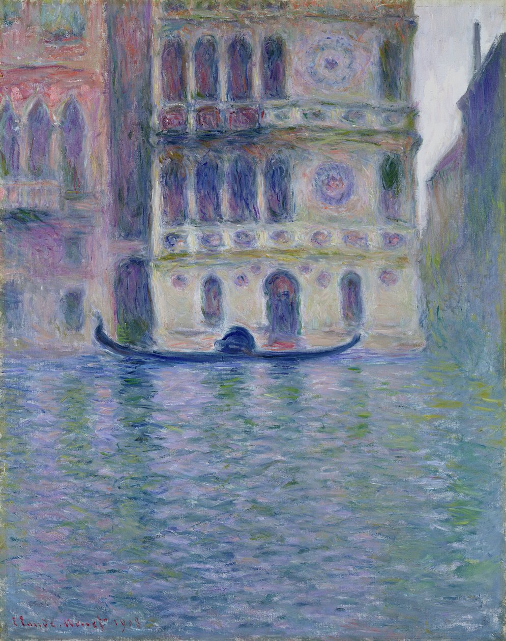 Palazzo Dario door Claude Monet