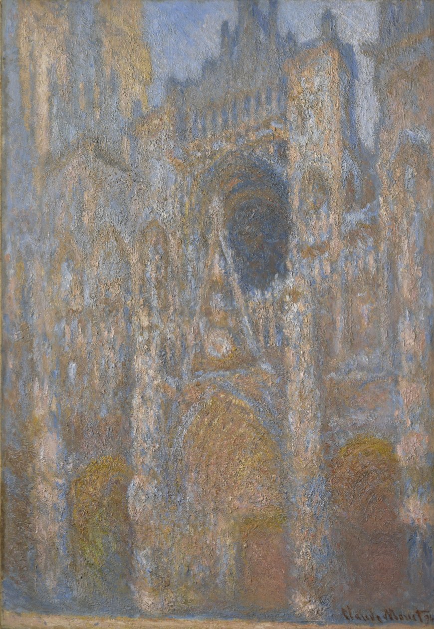 Kathedraal van Rouen, gevel door Claude Monet