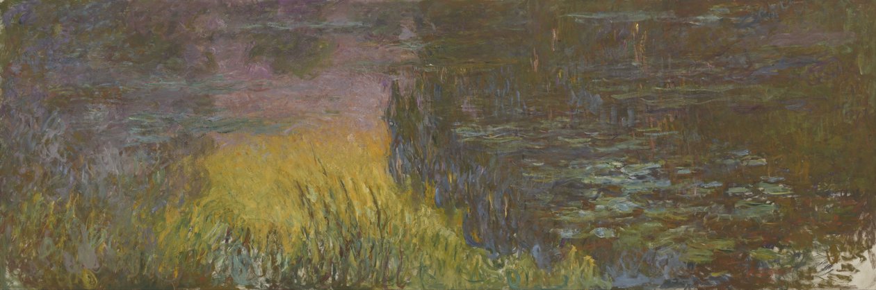 Zonsondergang door Claude Monet
