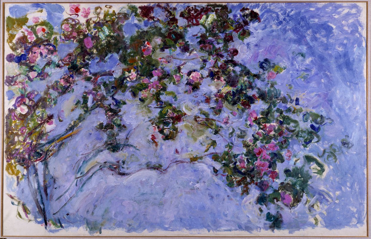 De Rozen door Claude Monet