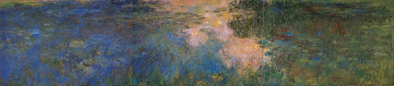De waterlelijver door Claude Monet