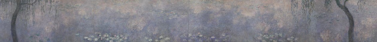 De Waterlelies - De Twee Wilgen door Claude Monet