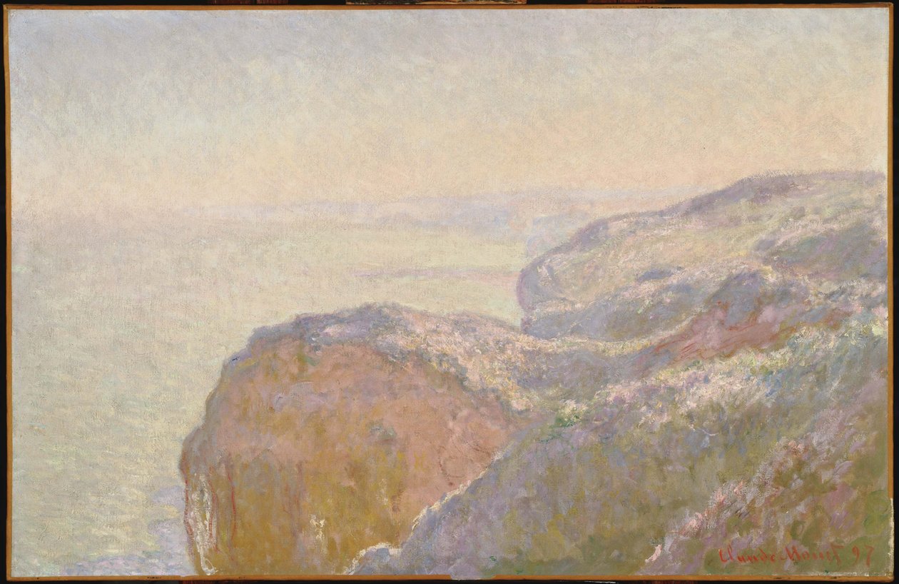 Val-Saint-Nicolas, in de buurt van Dieppe (’s ochtends) door Claude Monet
