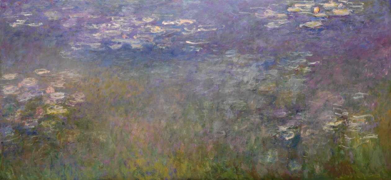 Waterlelies (Agapanthus) door Claude Monet