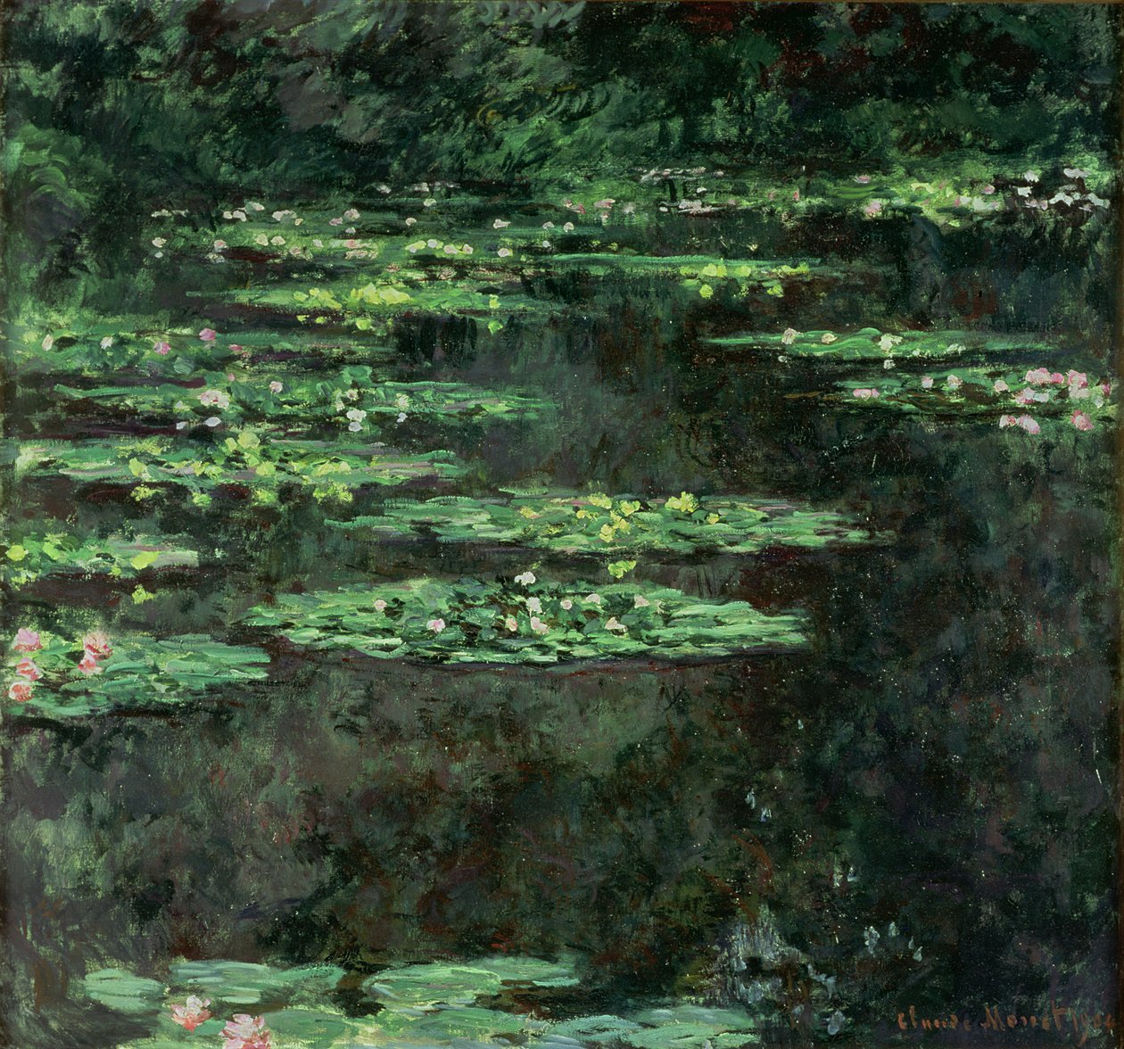 Waterlelies door Claude Monet