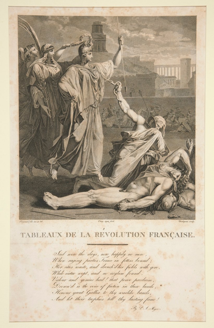 Tableaux de la Revolution Francaise door Claude Nicolas Malapeau