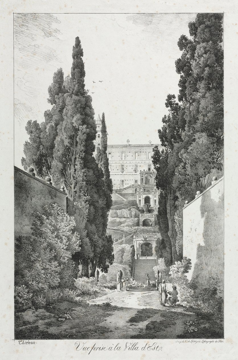 Uitzicht op Villa d