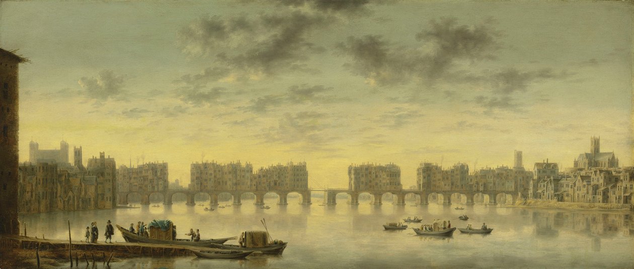 Oude Londense Brug door Claude de Jongh