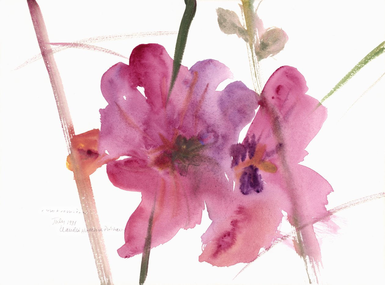 Stokrozen, 1988 door Claudia Hutchins Puechavy