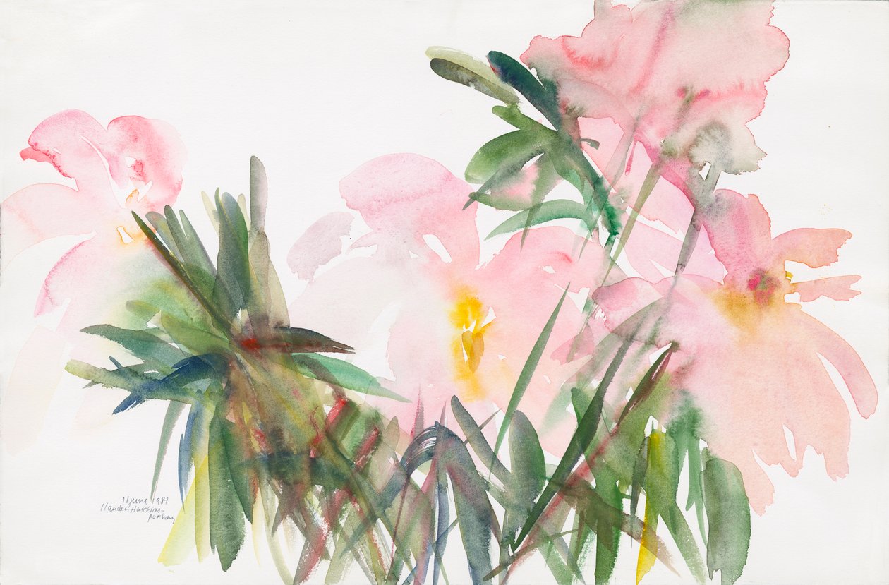 Pioenen, 1987 door Claudia Hutchins Puechavy