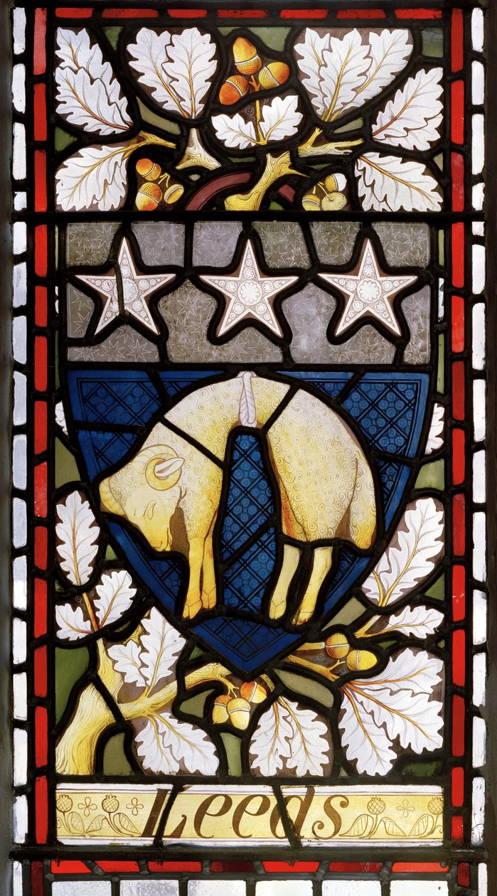 Heraldiek van Leeds door Clement James Heaton